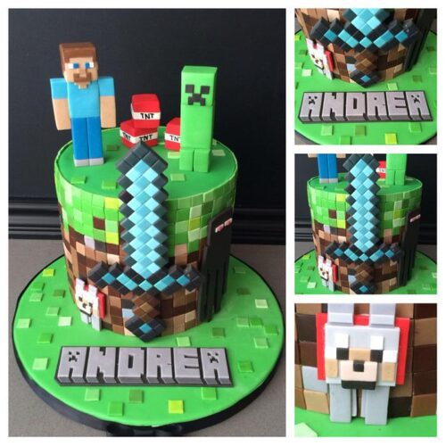 11+ Amazing Minecraft Birthday Cakes (with Stunning Visuals) - Pretty 