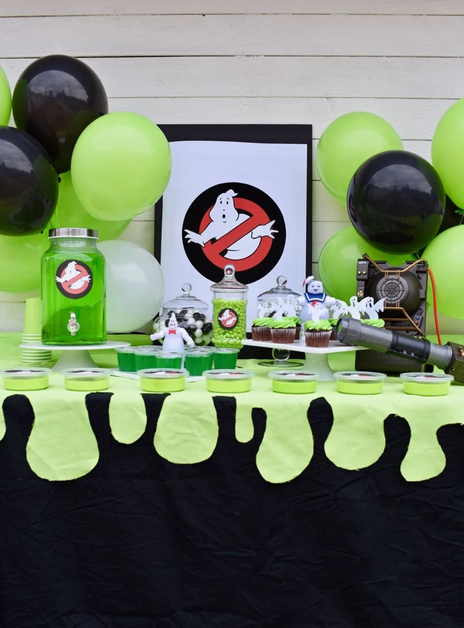 Ghostbusters Party Table