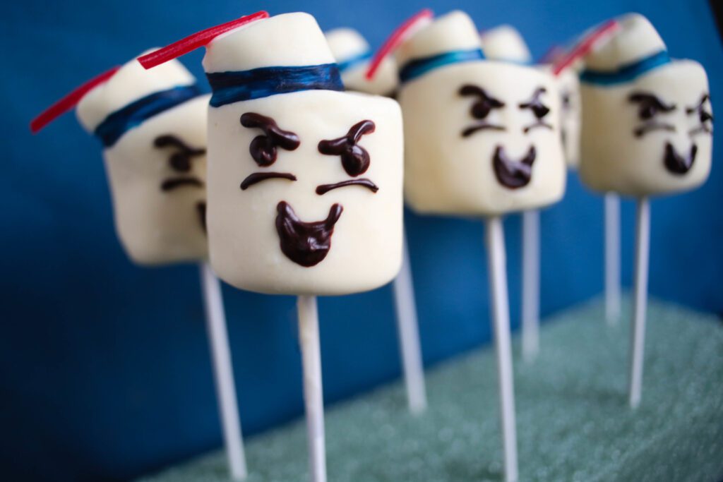 Stay Puft Marshmallow Man Pops