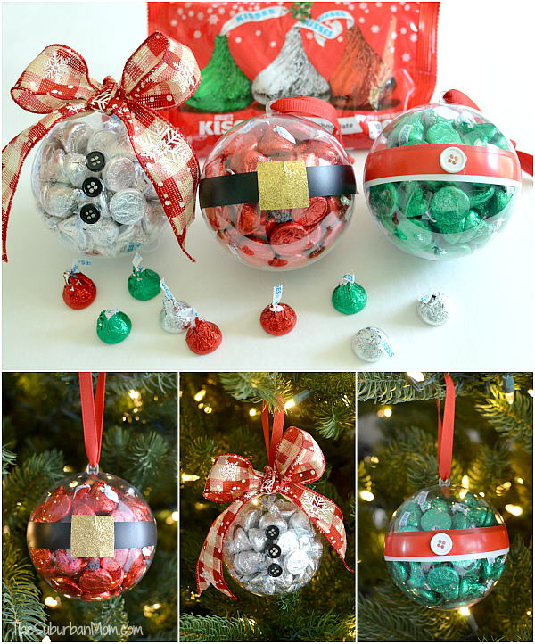 DIY Hershey Kisses Ornaments