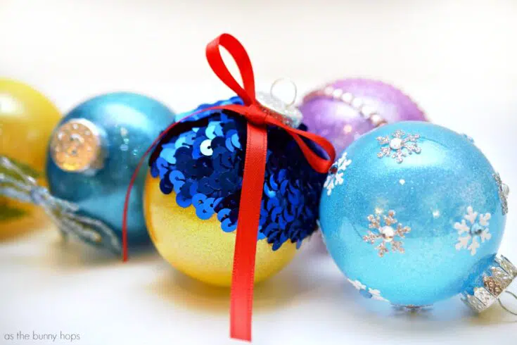 DIY Disney Princess-Inspired Holiday Ornaments