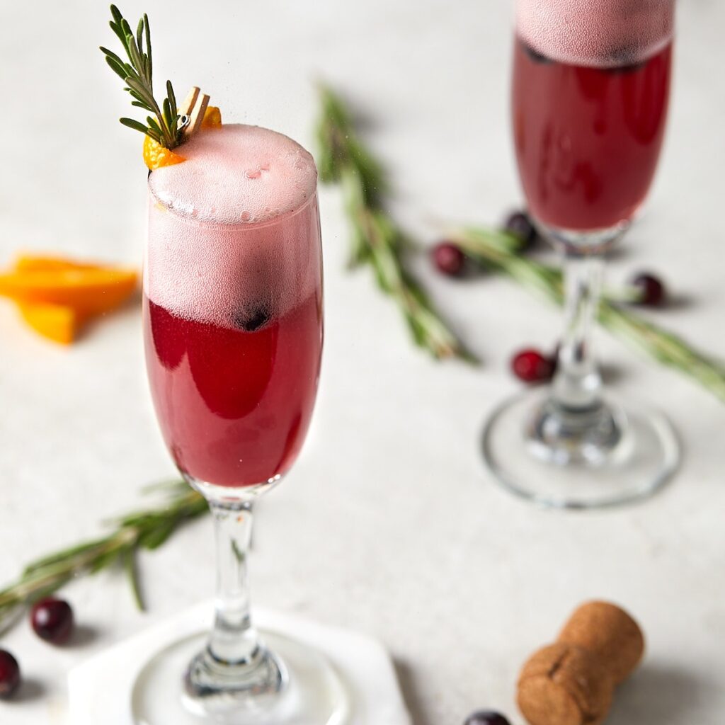 Cranberry Mimosa