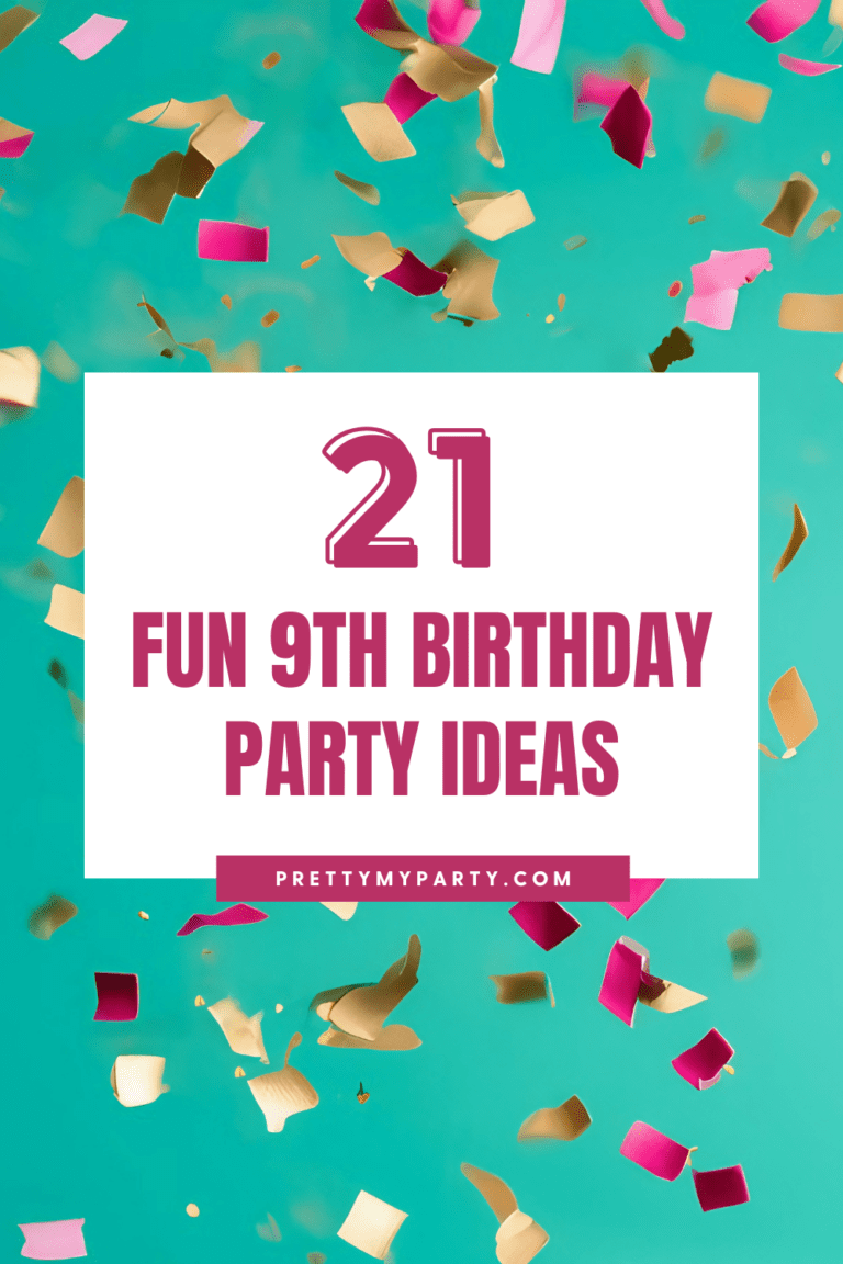 21 Fun birthday party ideas for 9 year olds